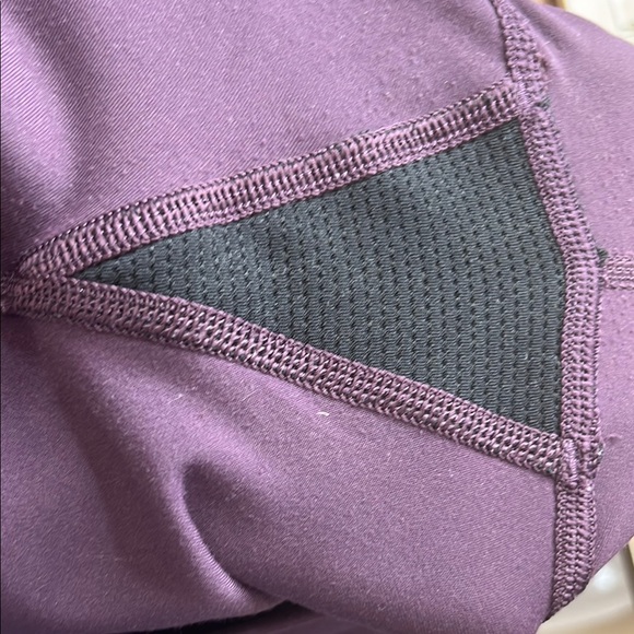 Athleta Mesh Me Up 7/8 High-Rise Leggings Plum Purple Small - Picture 12 of 12